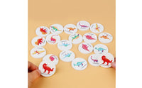 Wooden Memory Pairing Game Develops Cognitive Skills Wooden Memory Matching Game Screen Fun Preschool Learning Puzzle for Preschoolers, Children 3++