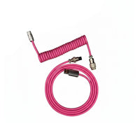 Connector Keyboard Cable High Speed Data Transfer Coiled Keyboard Cable for Gaming Enthusiasts, Gaming Environment, Office Desk