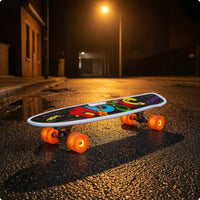 Aquatic-Animal-shapedShaped Skateboard Printed Graphic Sports Gear Aluminum