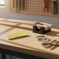16 Inch Radius Fret Press Wide Compatibility for Repair Shop, Luthiers