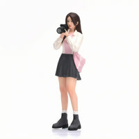 1/18 Scale Figure Facial Features Handmade Resin Figure Photography Prop 1/18 Scale Figurine for Display