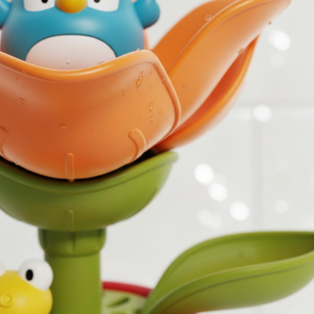 Flower Bath Toy Interactive Bath Water Spray Toy No Batteries Needed