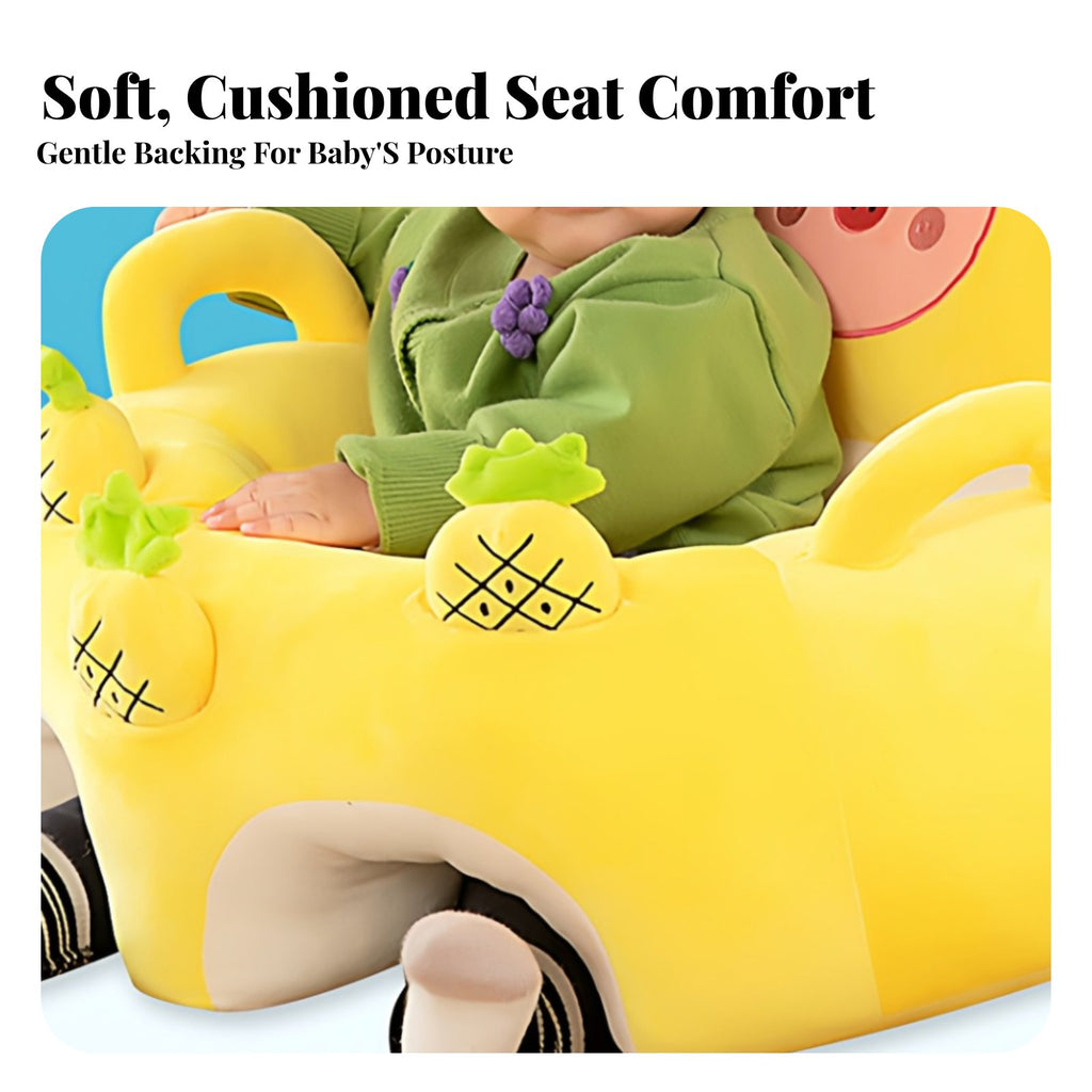 Inflatable infant Training Seat with Radish Toy Infant assist Chair