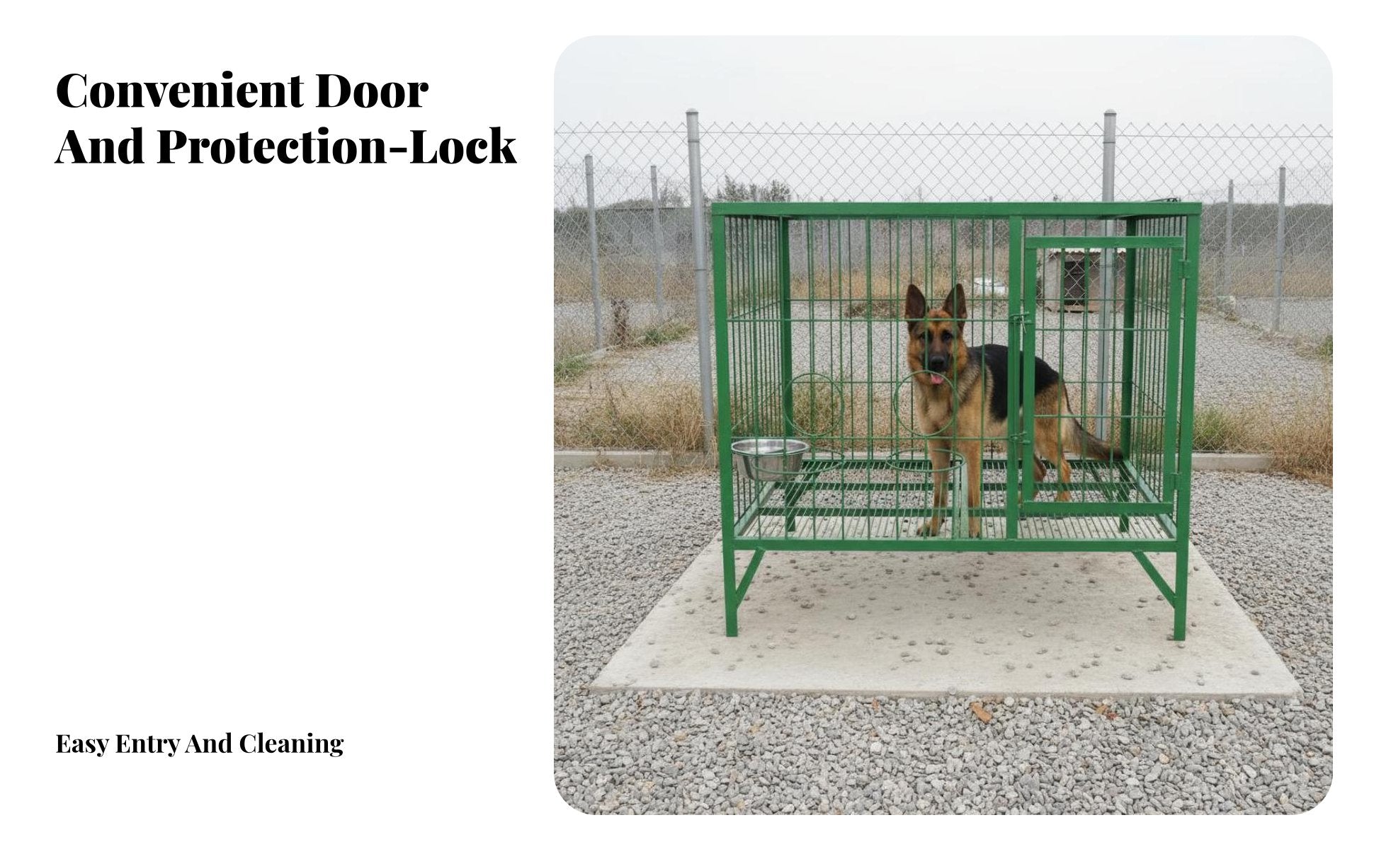 robustDuty Construction fused reinforcing bar enclosure Sturdy Frame Outdoor Wire Pen with cover Weather-Resistant Dog Kennel dependable-locking for Breeders, Backyard, Garden, Patio, Garage