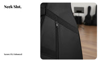 Flight-Ready-Able Acoustic Guitar Case Soft Interior Lining Classical Guitar Carrying Case Thick Padding Instrument Carrier Sturdy Construction for Guitarists, Performers, Travel, Touring, Rehearsals, Music Lessons