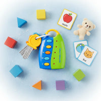Toy Car Keys Simulation Musical Key Toy Early Learning for Children
