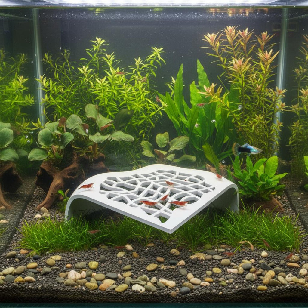 Aquarium Breeding Cave Creative Aquascaping Under-Gravel Tunnel for Aquarists