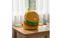 Hamburger Backpack Large Capacity Cheeseburger Backpack Novelty Design for Teens