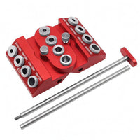 30 45 90 Degree Guide Wood and Metal Drilling Guide Red