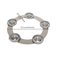 Cymbal Band Easy to Install Hi-Hat Effect Band Two Material Options for Drummers
