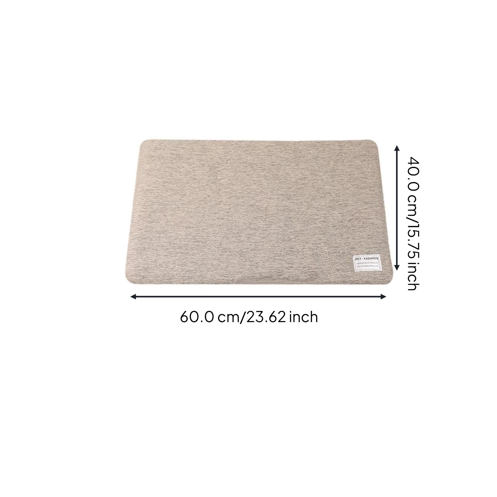 Dog Bed Mat, Winter Warm Kennel Pad, Soft cleanable Pet Sofa, Suitable for Small, average, and Large Dogs and felines