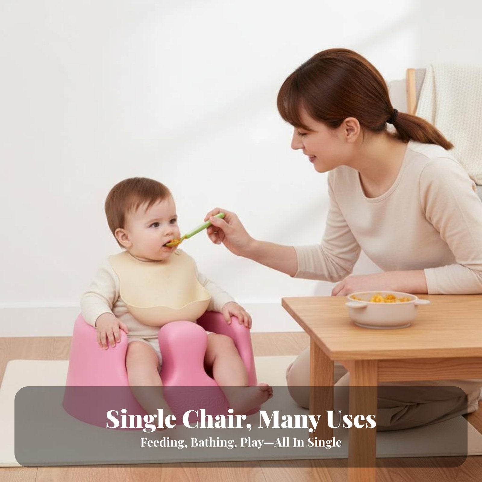 Inflatable Learn-to-Sit Sofa Portable Sitting Assistant Built-in Air Pump