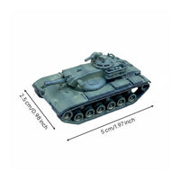M60A2 Starship Tank Collectible M60A2 armored vehicle Model Painted for Desktop
