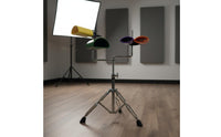Cowbell Stand Set Lively Rhythmic Percussion Instrument for Band Practice