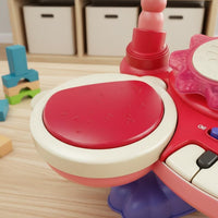 Electronic Drum Piano Toy Multifunction Children's Drum Keyboard Toy Educational for Kids, Beginners
