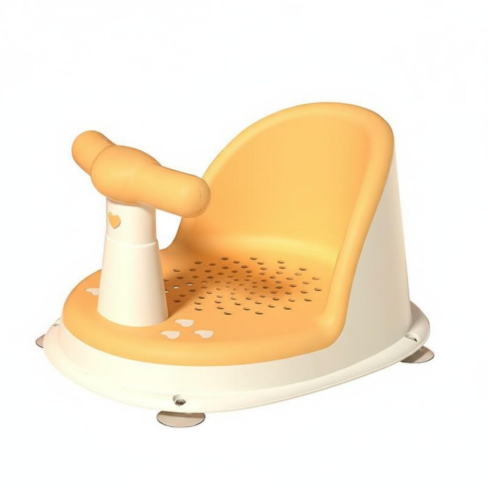 Baby Bath Seat Ergonomic Design Newborn Bath Support Detachable Handguard