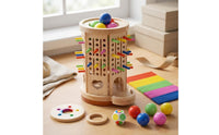 Wooden Balance-Stick Game Interactive Educational Balance Game Tabletop