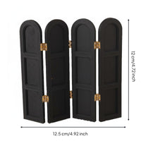 Dollhouse Folding Screen Foldable Small Space Divider DIY for Pretend Play, Kids
