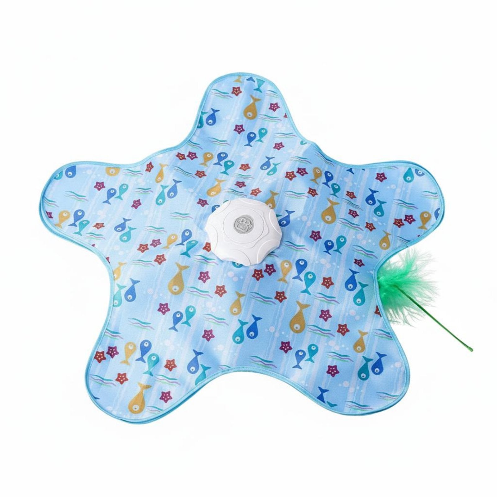 Automatic Hide and Seek Cat Toy 360° Irregular Movement for Indoor Cats, Kittens