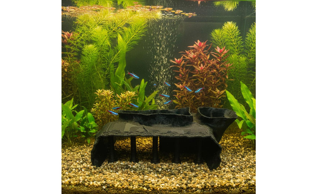 Roman Column Aquatic Tunnel Easy to Maintain Natural Aquatic Hideout