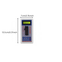 IC Tester Control Buttons Electronic Test Equipment 40-Pin ZIF Socket