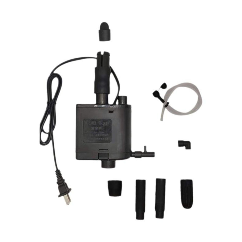 Aquatic Habitat Underwater Pump, Fish Habitat strainer, Oxygenation, Low Noise Filtration, Multilayer Internal Power strainer, Indoor and Outdoor Fish Pond Accessory