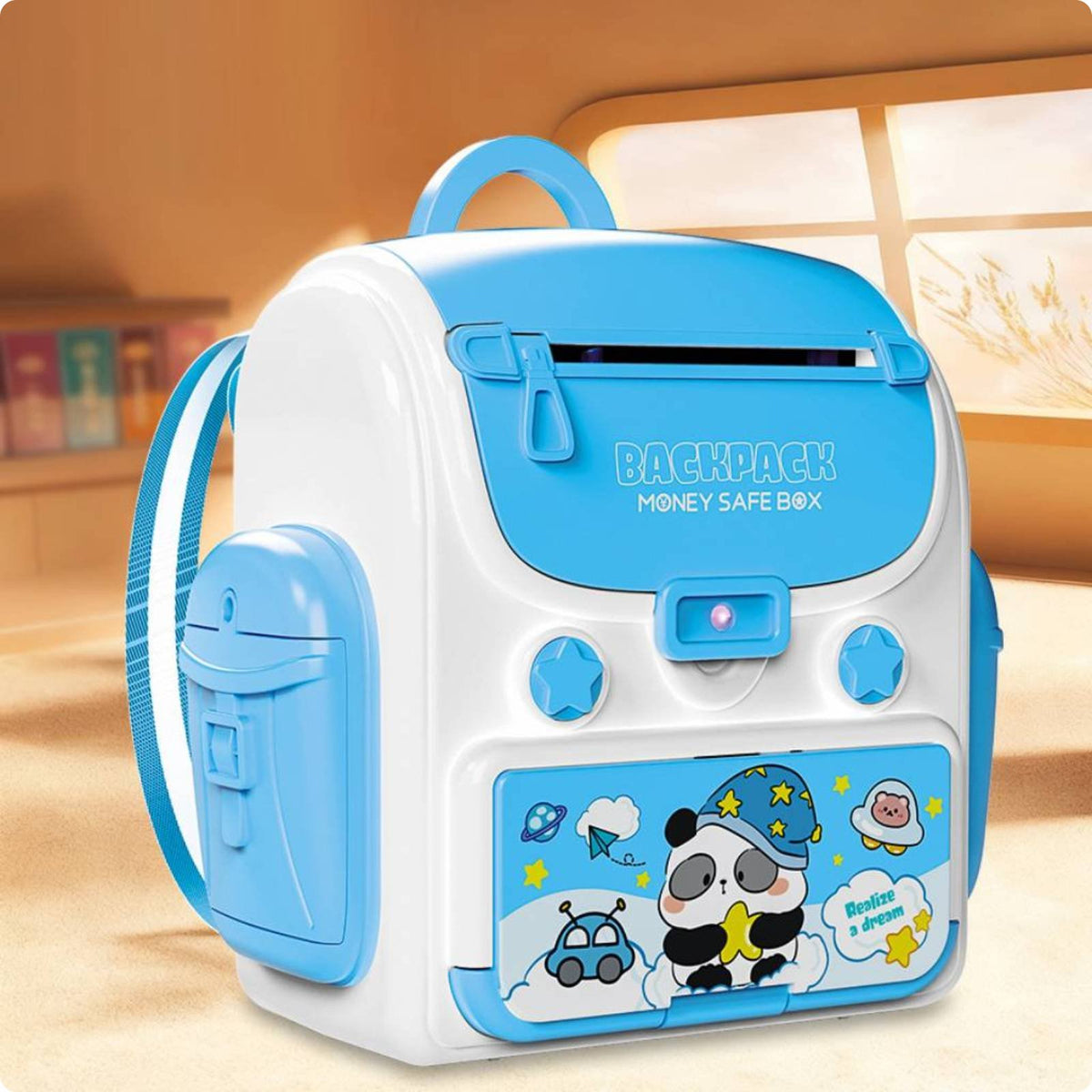36 Pieces Biometric Lock Piggy Bank Voice Alerts Music Piggy Bank for Children