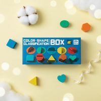 Color Shape Sorting Box Hand Eye Coordination Coin Slot Shape Sorter