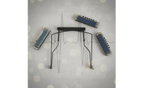 Hands-Liberated Harmonica Holder Sturdy Metal Frame Adjustable Harmonica Neck