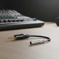 1/4 Inch Female to XLR Male Cable Double Shielded for Studio