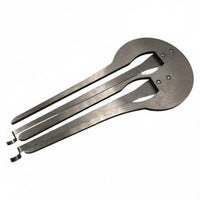 Portable Jaw Harp Traditional Design Jew's Harp Unique Sound Metal Mouth Instrument for Beginners, Artists, Camping