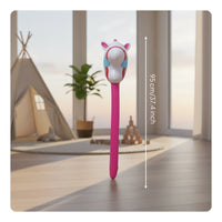 Inflatable Horse Head Stick Sturdy PVC Material Inflatable Stick Horse Soft