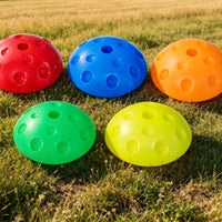 5 Pieces Dome Stepping Stones Indoor Outdoor Use Kids Play Equipment Stackable