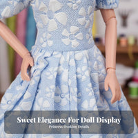 1/6 Scale Doll Clothes Doll Dress Toy Accessory for Kids, Pretend Play
