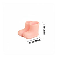 OB11 Doll Shoes Material Silicone Doll Boots Versatile Styling Miniature Rain Boots for Dollhouse