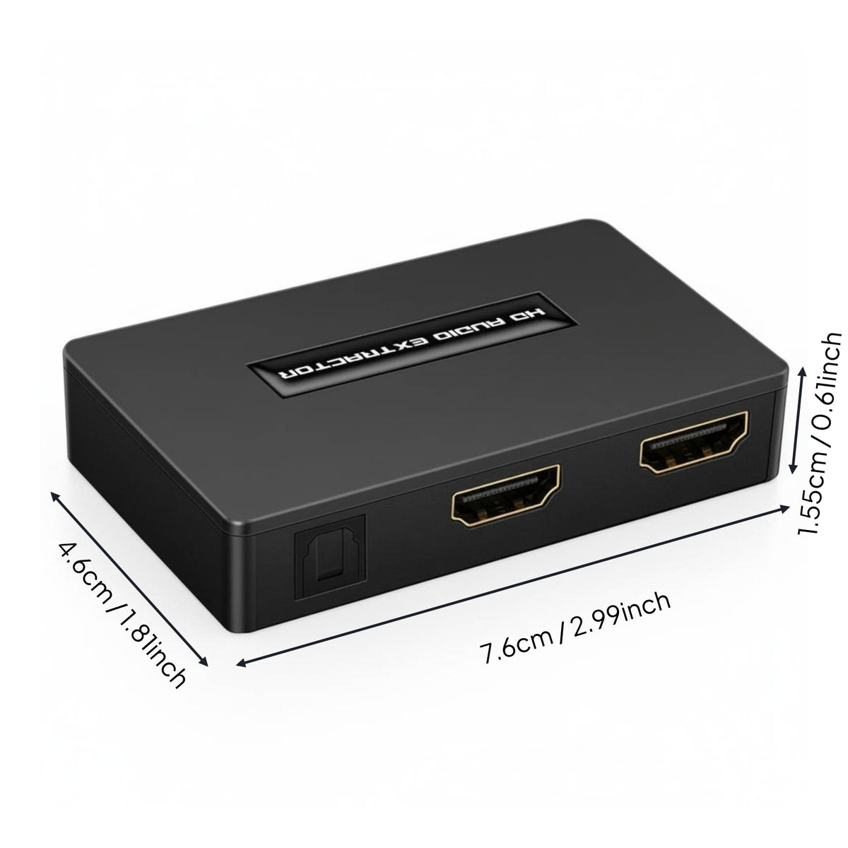 A/V Link Audio Extractor Splitter Low Power Use A/V Link Audio Sync Converter