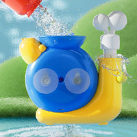 Water Wheel Toy Colorful Rotating Bath Toy for Children, Babies