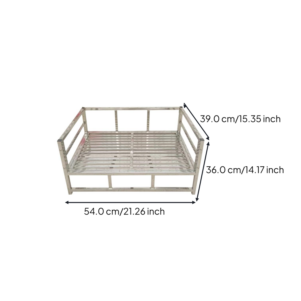 Stainless steel dog bed mesh
