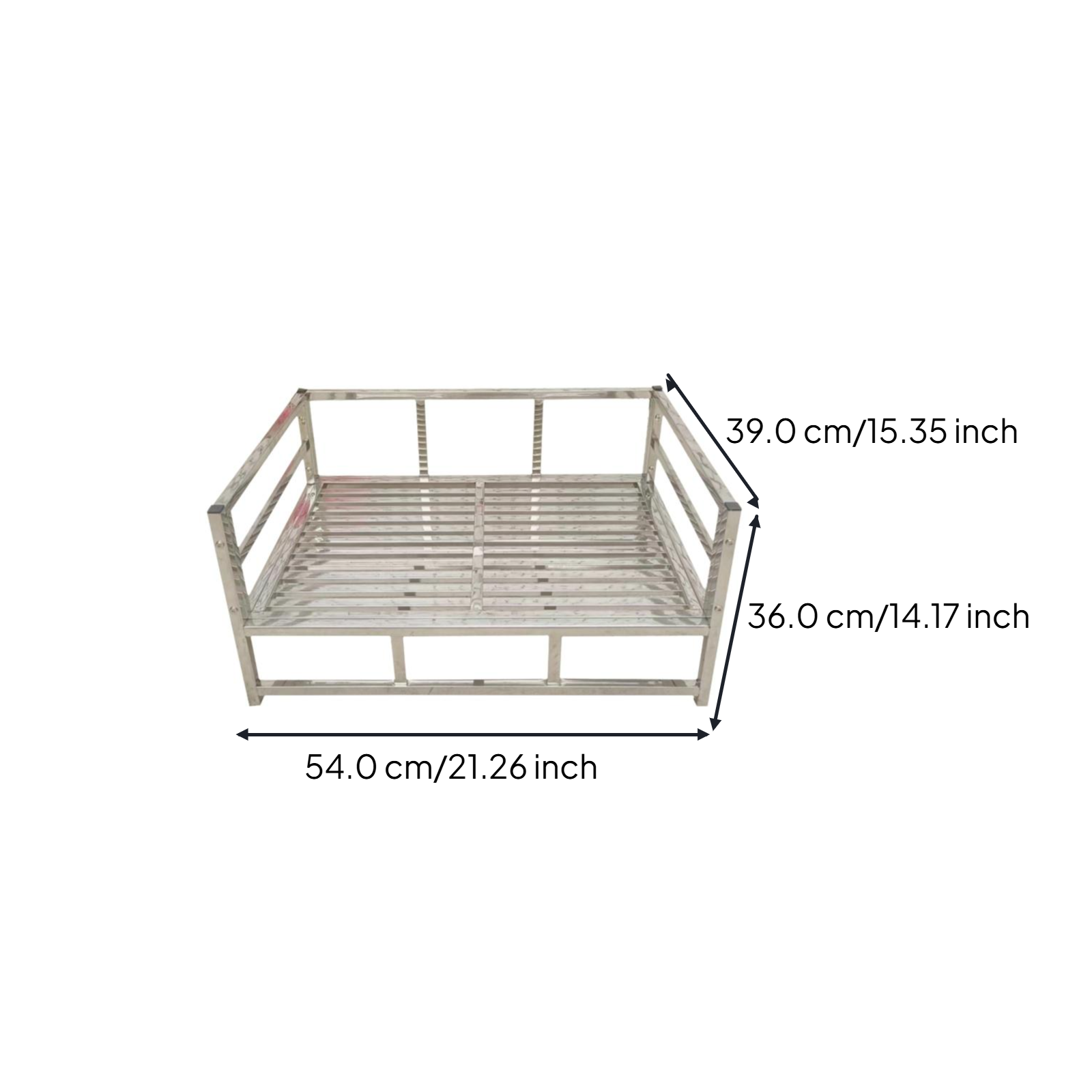 Stainless steel dog bed mesh