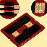 Oboe Reeds Case Ventilated Instrument Part Storage Brass Hinges
