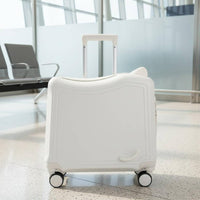 Rollable Suitcase Combination Lock Kids Suitcase for Airplane