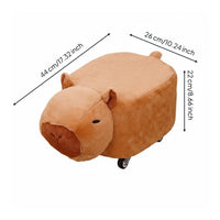 Capybara Foot Stool Space Saving Capybara Stool Easy to Clean for Living Room