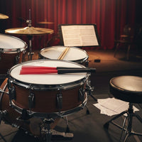 2 Pieces Nylon Drum Brushes Lightweight for on-Stage Performance, Drummers