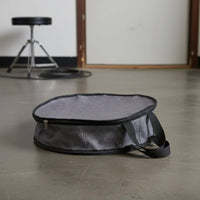 Round Cymbal Bag Portable with Handles Drum Cymbal Carrying Bag Large Capacity Musical Instrument Accessory for Percussionists, Artists
