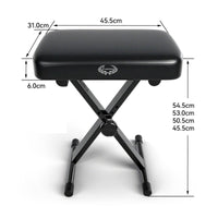 Adjustable Piano Bench Portable Musical Seat Easy to Clean for Children