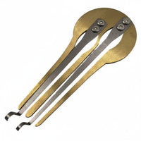 Portable Jaw Harp Traditional Design Jew's Harp Unique Sound Metal Mouth Instrument for Beginners, Artists, Camping
