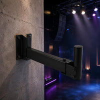 Speaker Wall Mount Metal Wall Speaker Bracket Multi Angle Heavy Duty for Stage