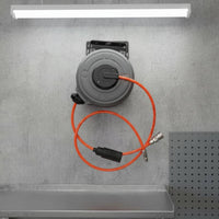 Mini Air Hose Reel Mounted Bracket Retractable Air Hose Reel Side Outlet