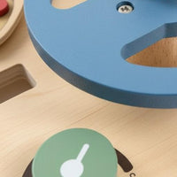 Steering Wheel Busy Board Develops Fine Engine Skills Pretend Play Car Simulator