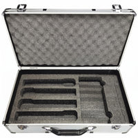 Aluminum Audio Device Case Sturdy Build Hard Audio Device Case Shock Resistant